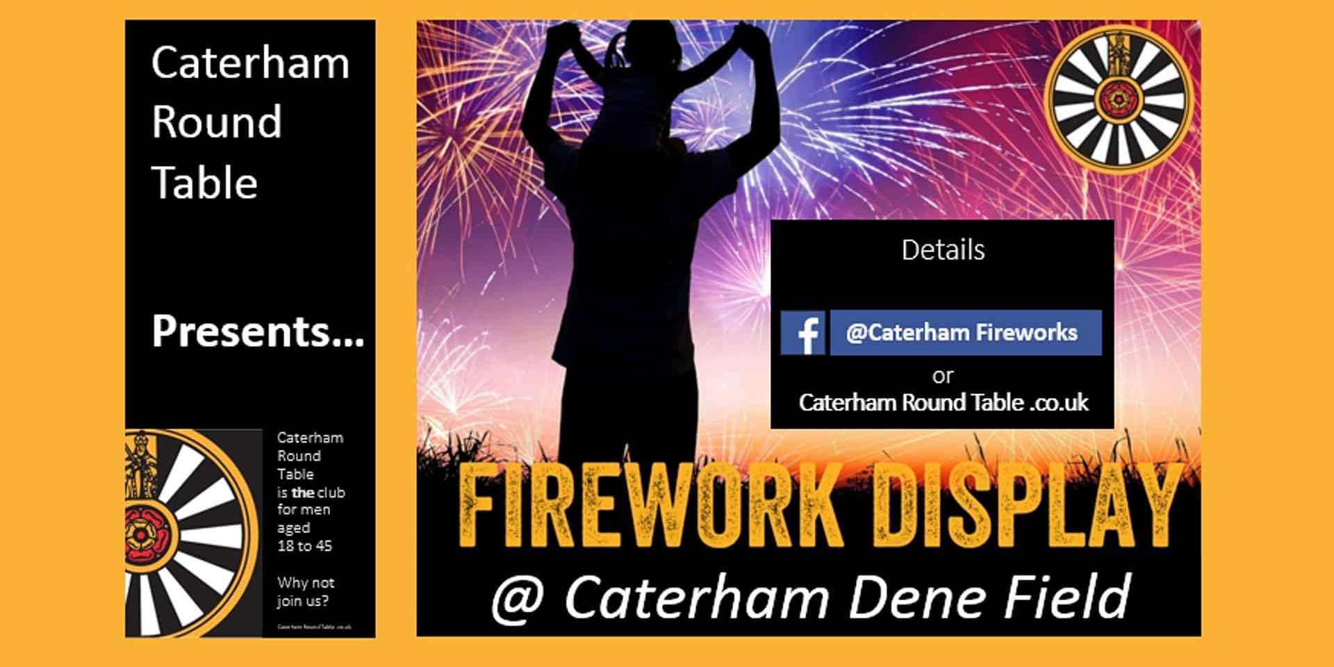 Caterham Fireworks - Bonfire Night in Surrey